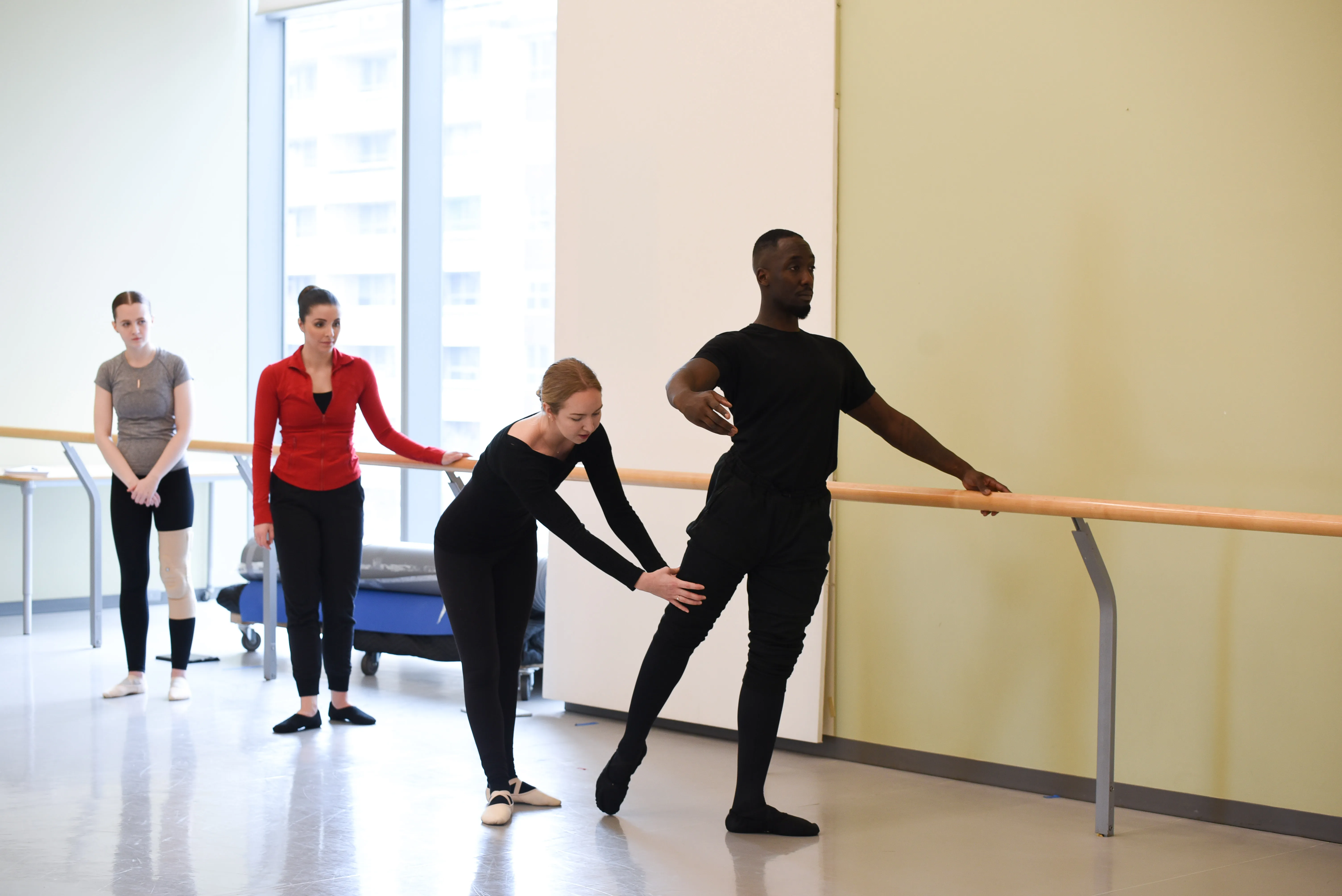 Dance teachers learn in a hands-on class